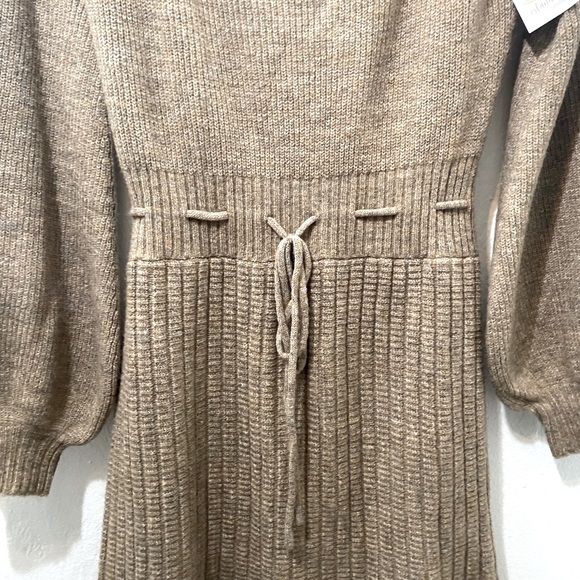 NWT Y2K  MABLE Boho knit midi sweater dress with cut out at lower back.Size L. - Picture 12 of 13